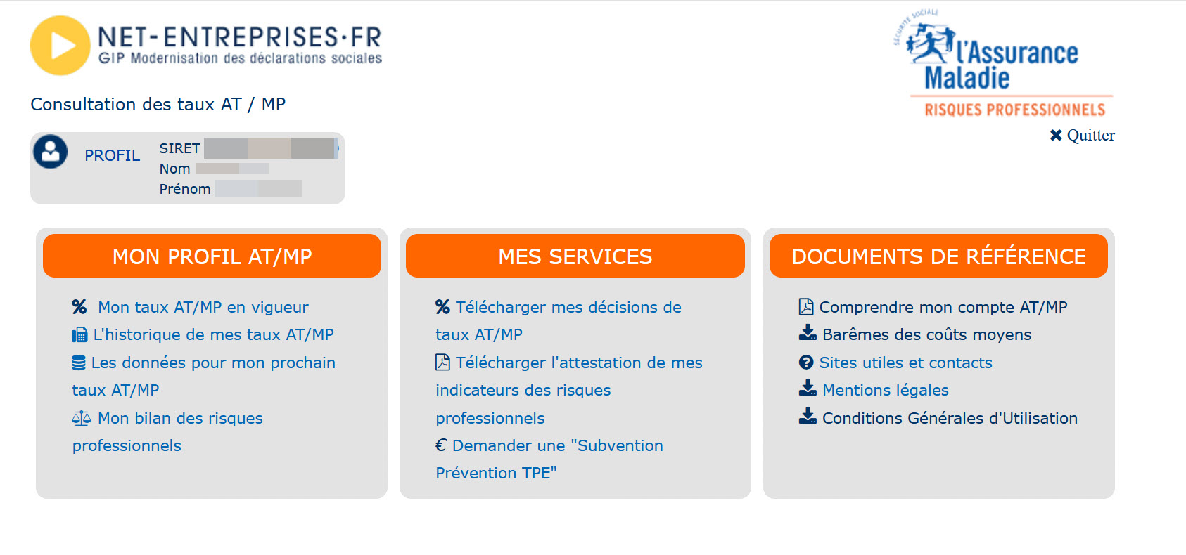 Financer une formation sécurité gratuitement avec l'interface net-entreprises demande subvention prévention TPE PME.