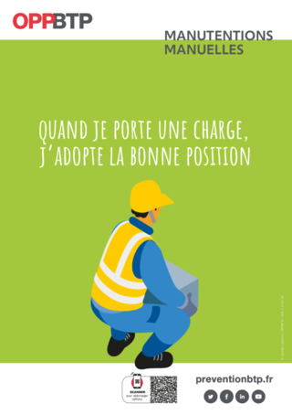 Ergonomie chantier BTP.