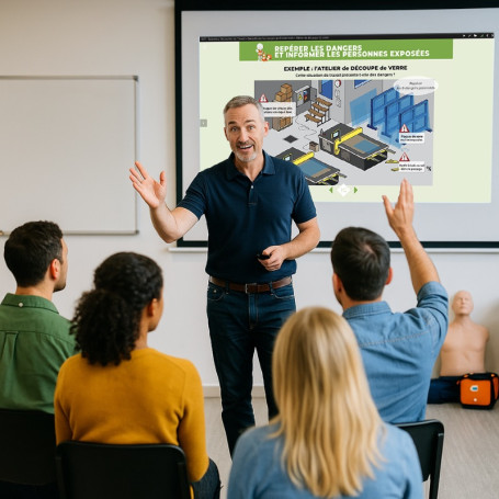 Formation sécurité dans l'hotellerie restauration en continue pour le mAC SST.